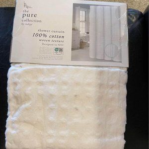 The Pure Collection Shower Curtain 100% Cotton